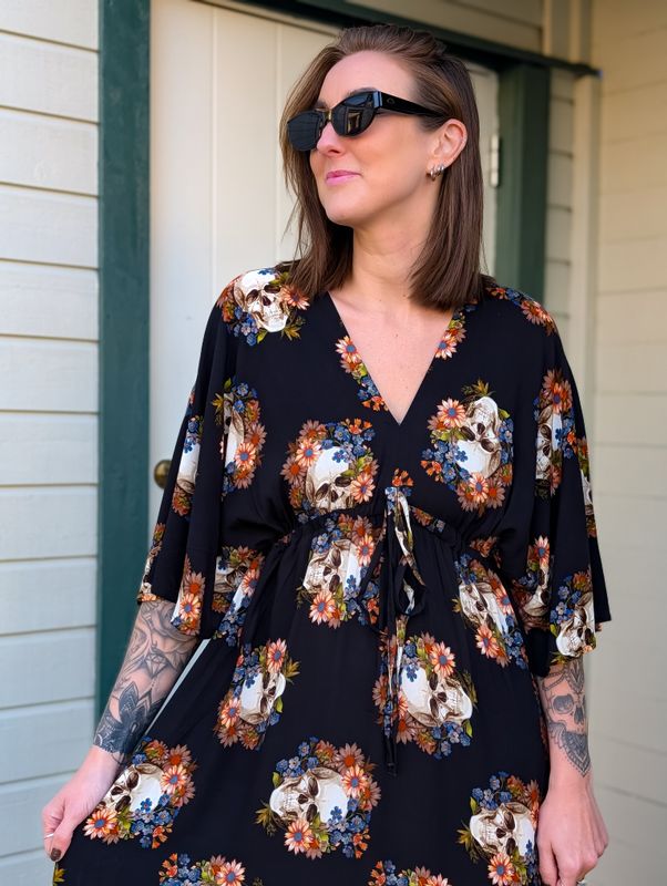 Skull Butterfly Dress