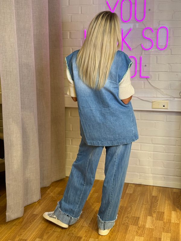 Taccola Denim Vest