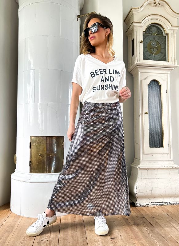 Disco Maxi Skirt