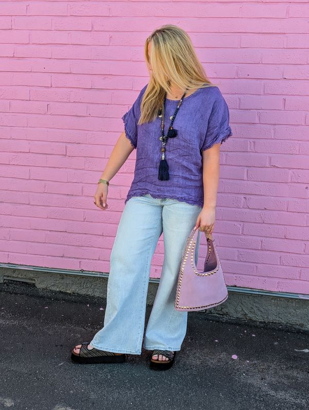 Raw Linen Top 