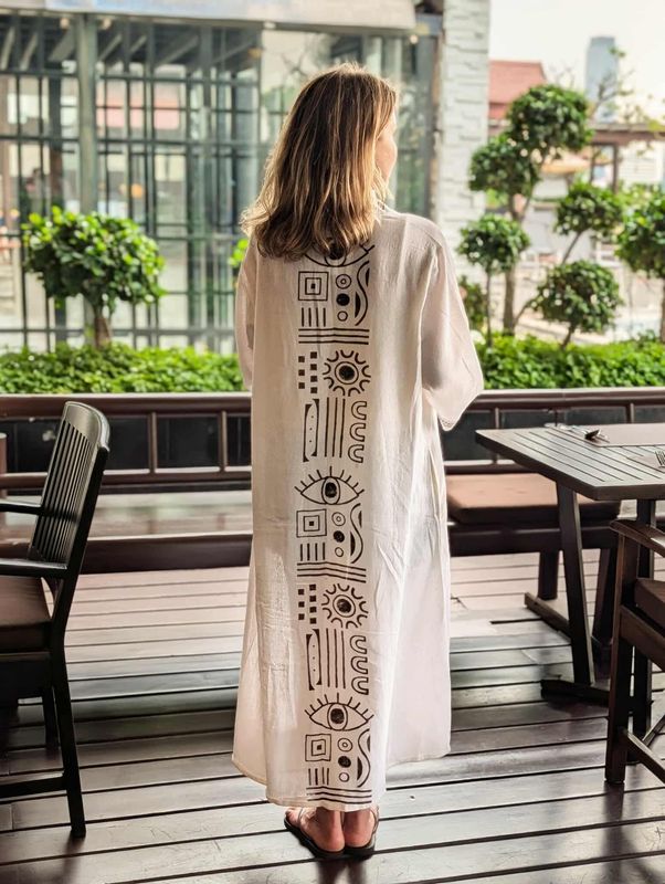 The Eye Long Kimono