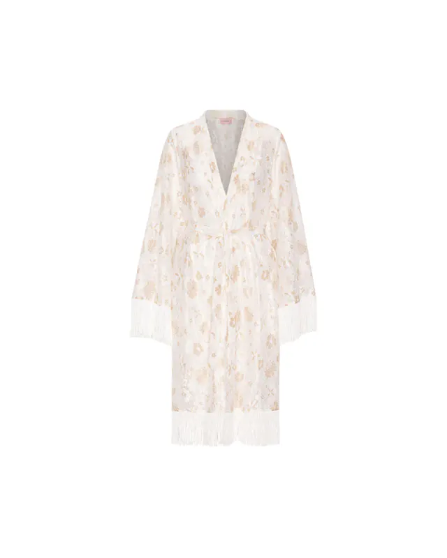 Fringe Boho Kimono Hunkøn 