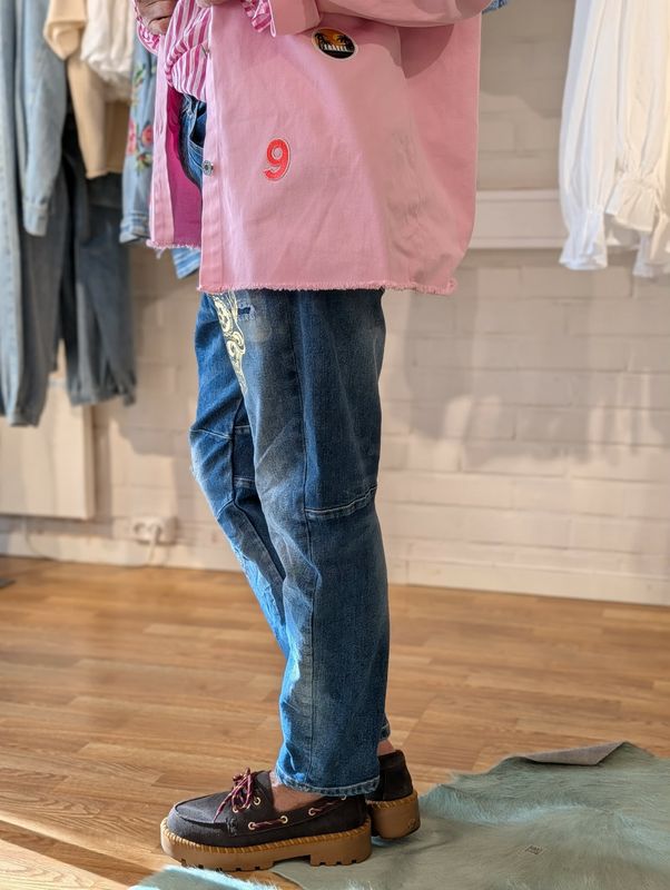 Golden Skull Generous Jeans XL