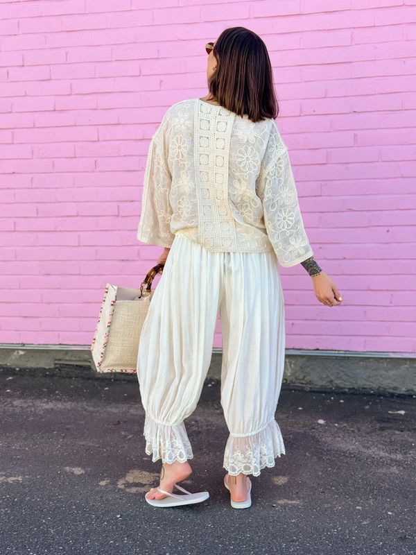 Boheme Lace Pants Qnuz