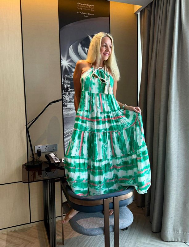 Mika Batik  Dress