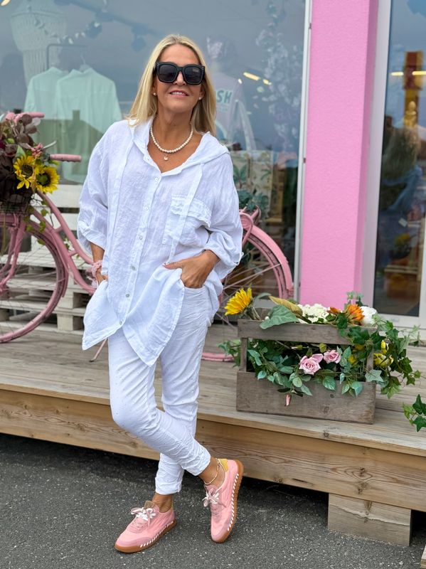 Leopard Linen Shirt