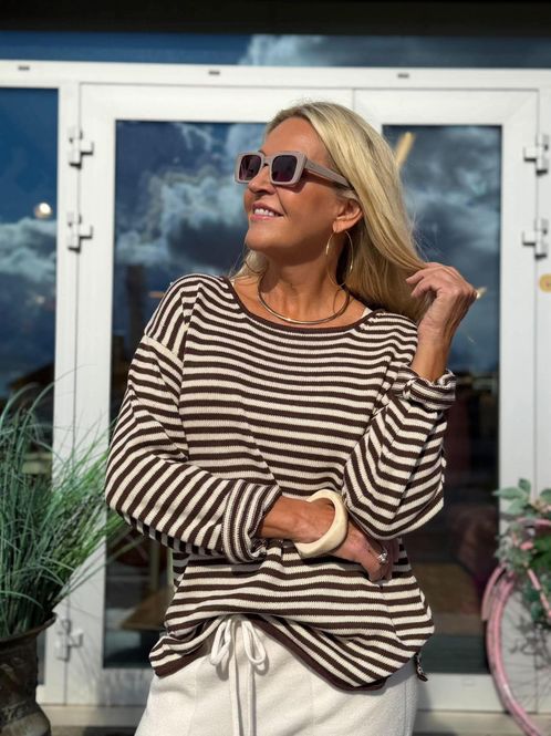 Hovedbilde Marielle Stripe Sweater ...