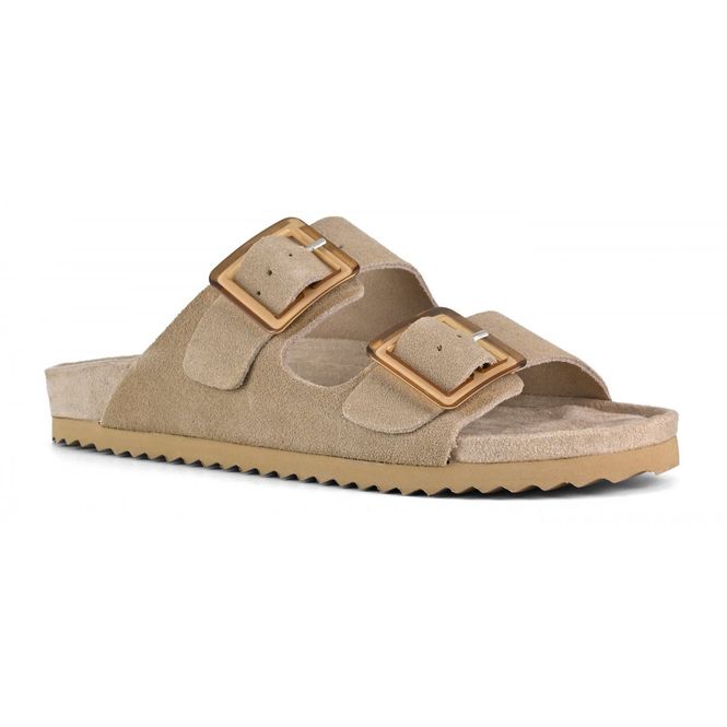 Hovedbilde Cow Suede Beige Sandal Colors ...