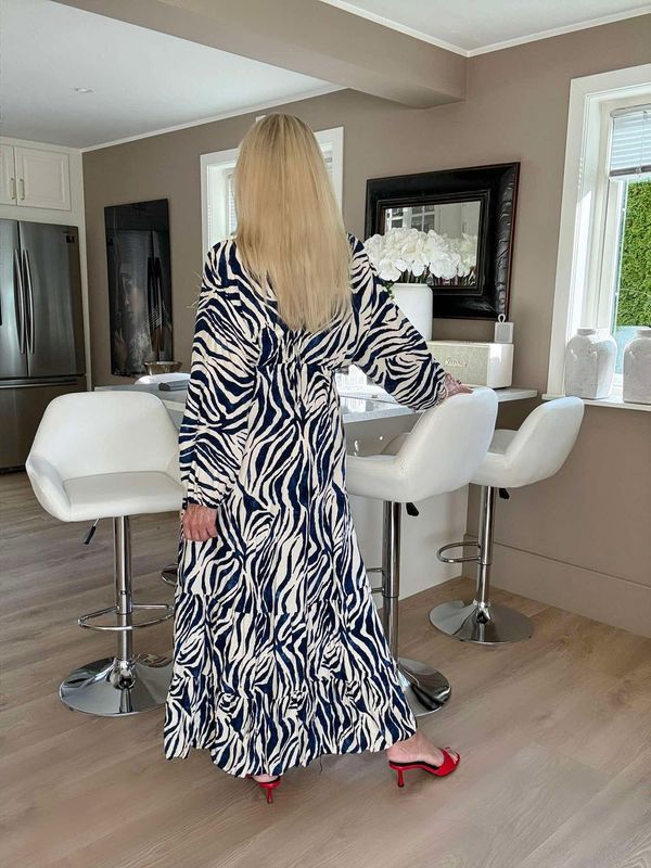 Zebra Butterfly Dress