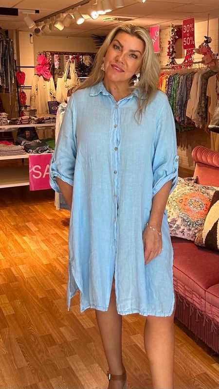 Jenny Linen Shirt/Dress