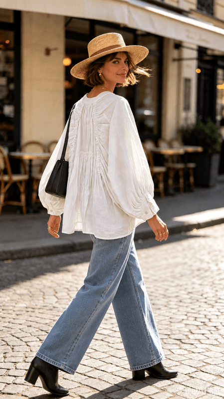 Molly Ruffle Blouse