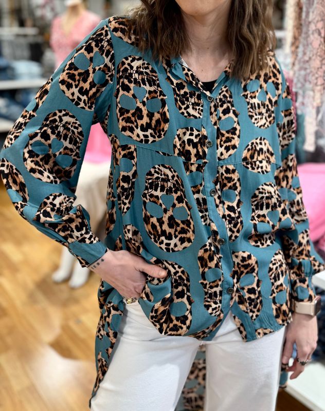 Bohemian Skull Shirt