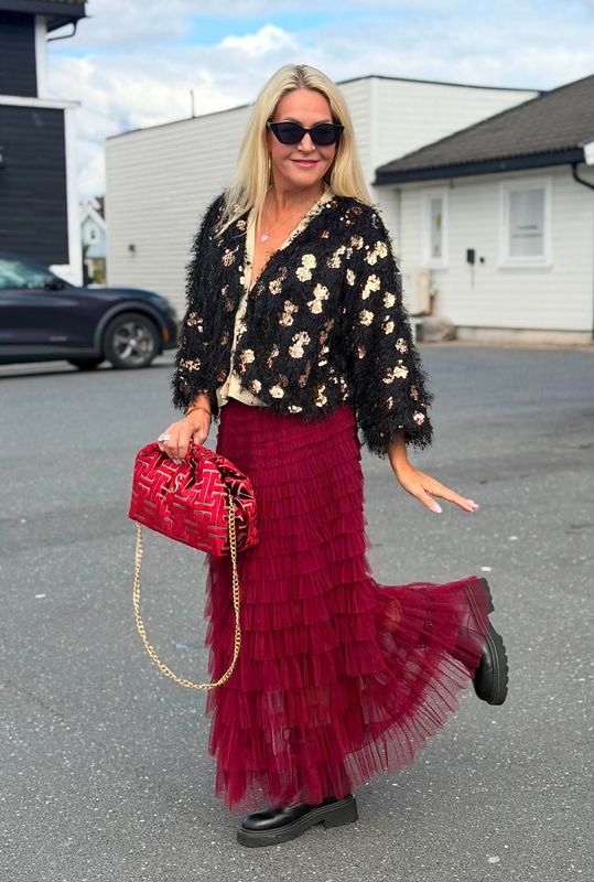 Sequin Extra Cardigan
