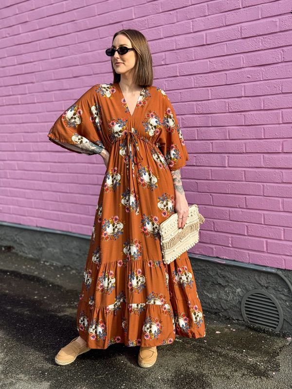 Skull Butterfly Dress