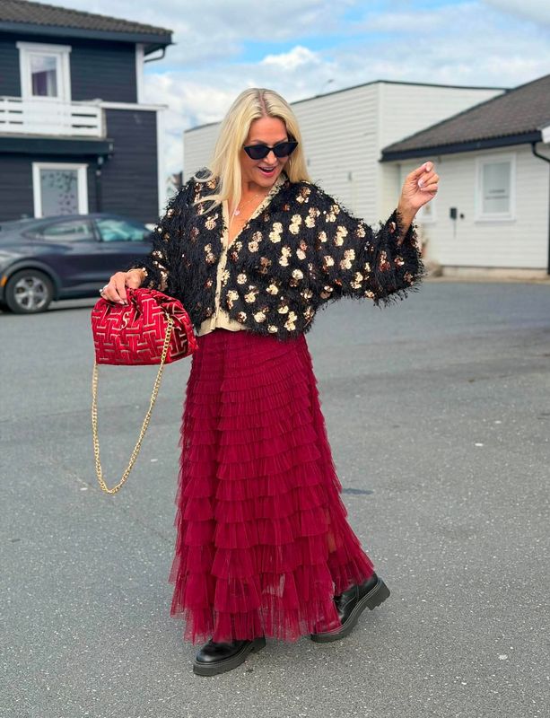 Sequin Extra Cardigan