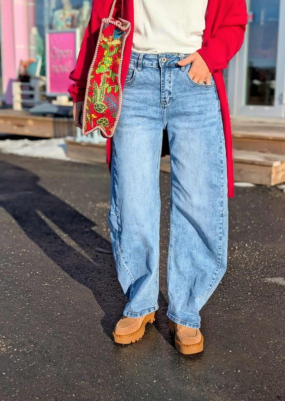 Spring Barrel Jeans
