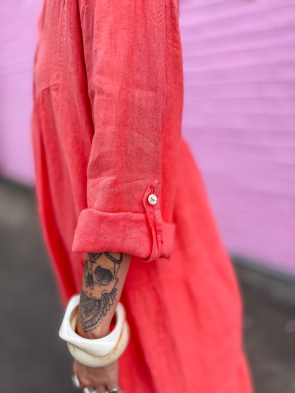 Stella Linen Dress