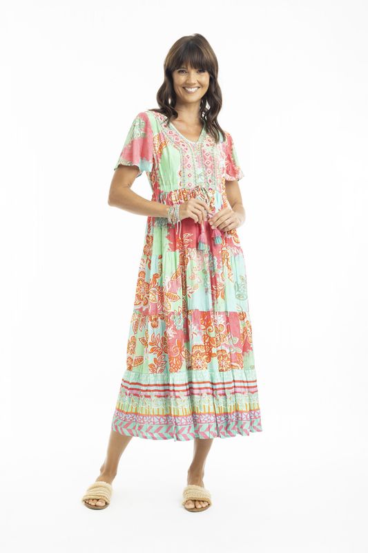 Sarah Maxi Dress Orientique