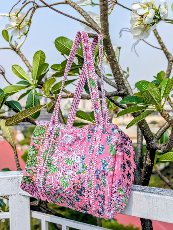 Flower Weekend Bag