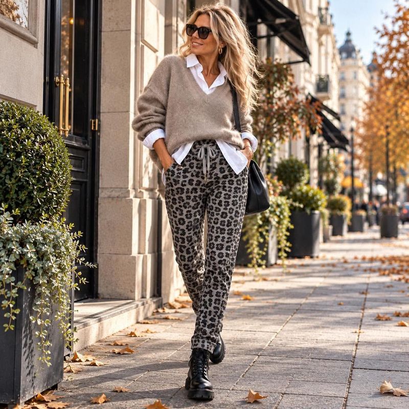 Leopard Stretchy Pant