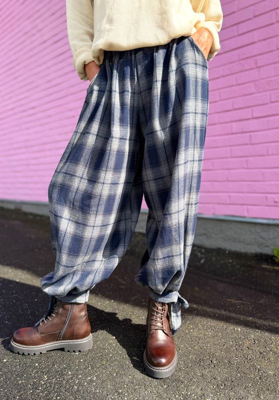 Check Balloon Pant
