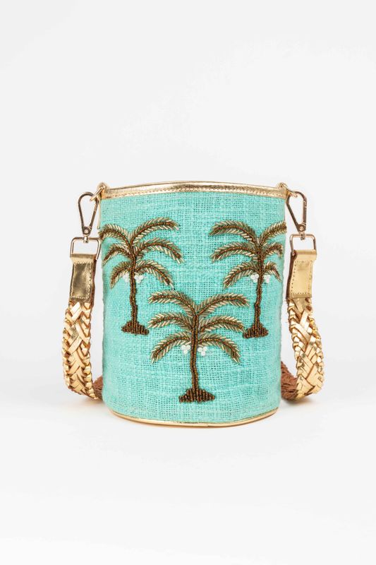Palms Aqua Bag Piti Cuiti