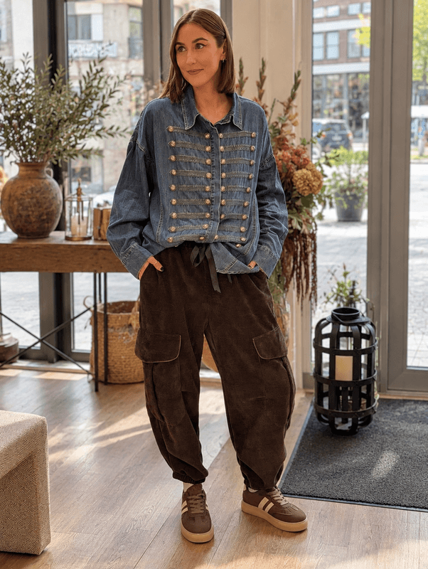 Denim Button Shirt