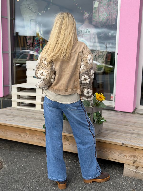 Boho Denim Jeans