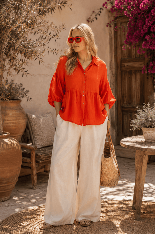 Amber Linen Shirt