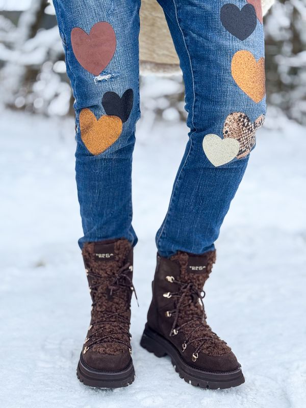 Heart Patch Jeans