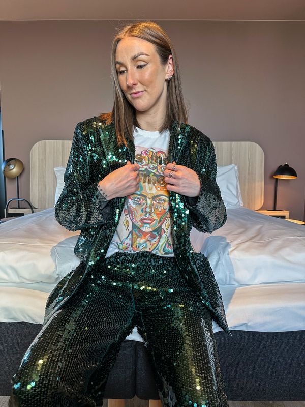 Klara Sequin Blazer