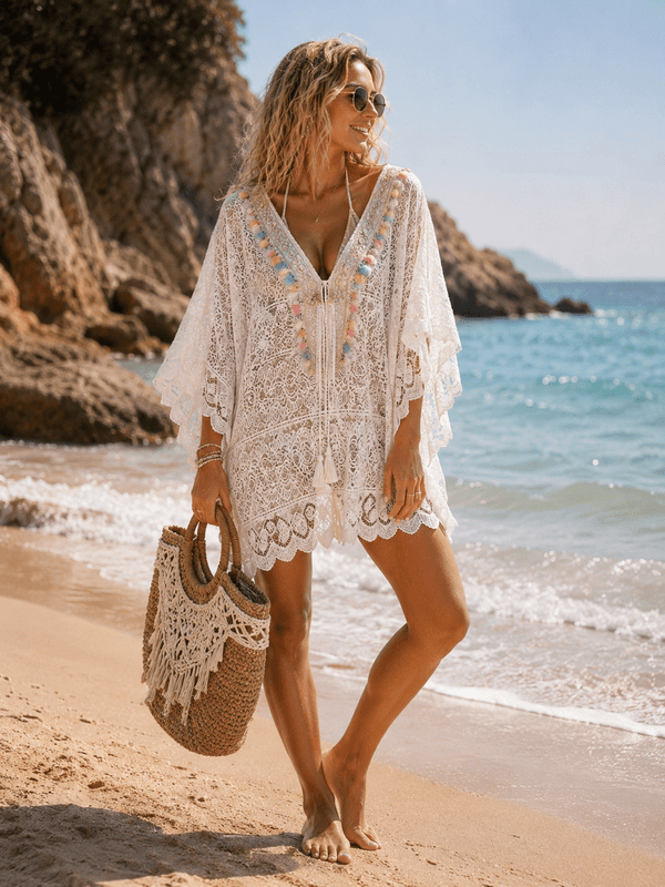 Shell Bohemian Poncho