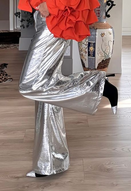 Hovedbilde Silver Pant Metallic 