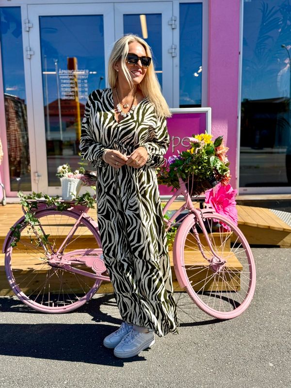 Zebra Butterfly Dress