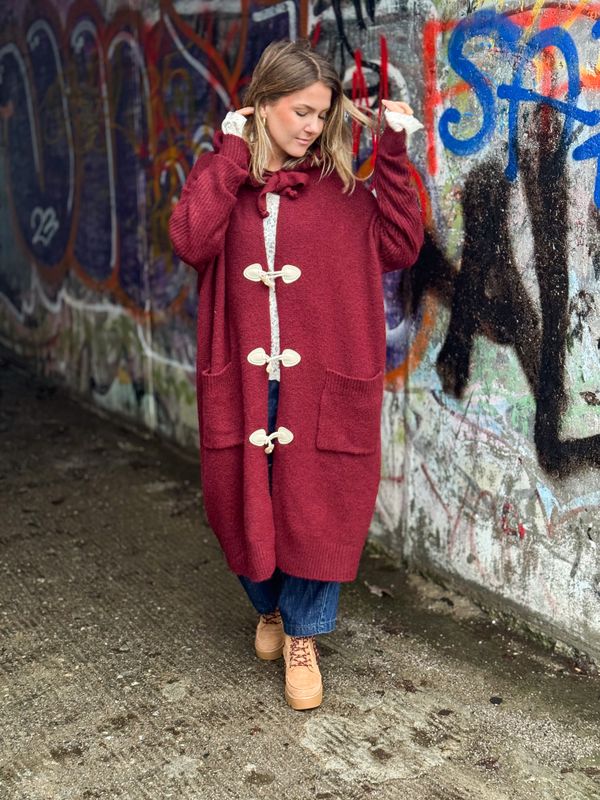 Boah Bordeaux Jacket