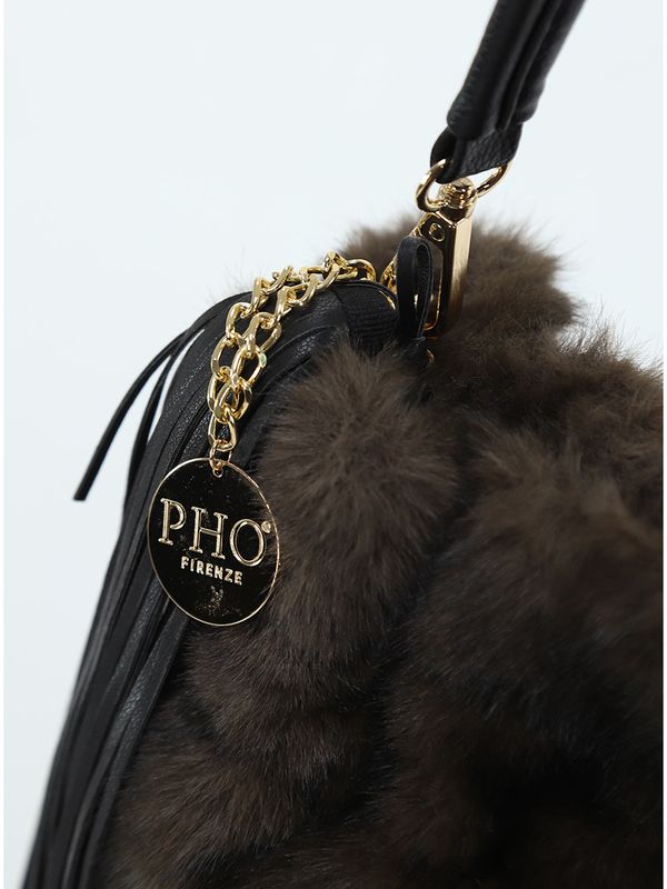 Fuzzy Hand Bag Pho Firenze