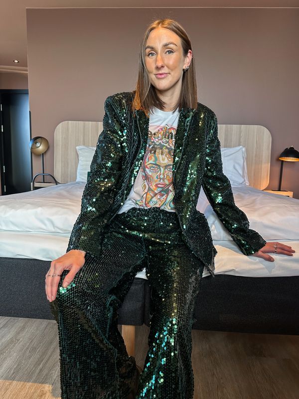 Klara Sequin Blazer
