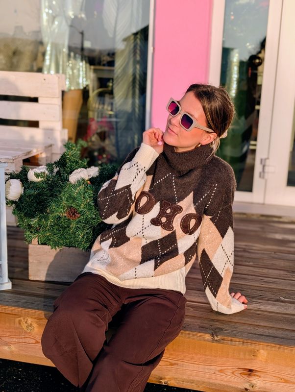 Argyle Soho Sweater