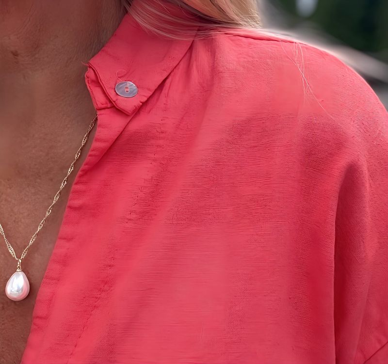 Button Down Berry Shirt 