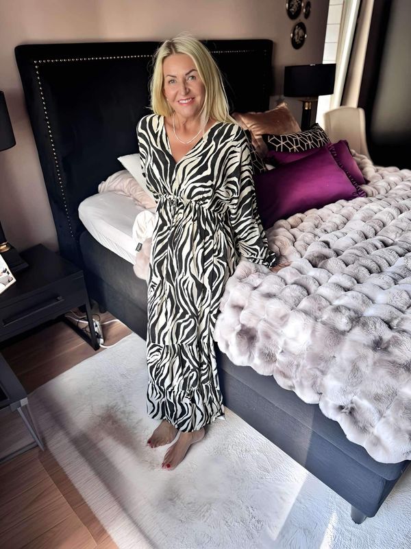 Zebra Butterfly Dress