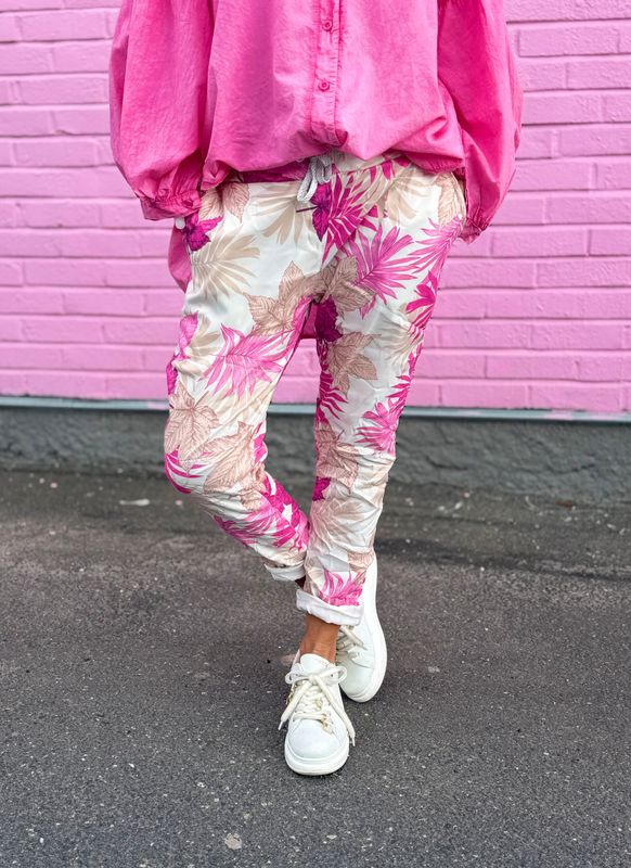 Leaf Summer Stretchy Pant