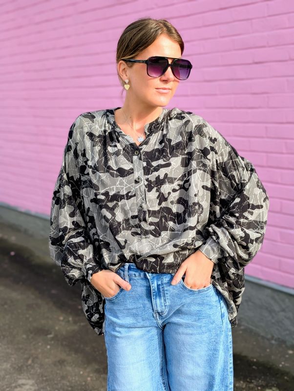 Camouflage Blouse