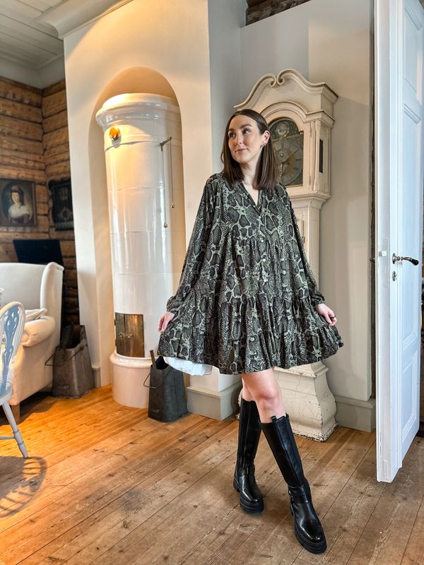 Snake Short Dress