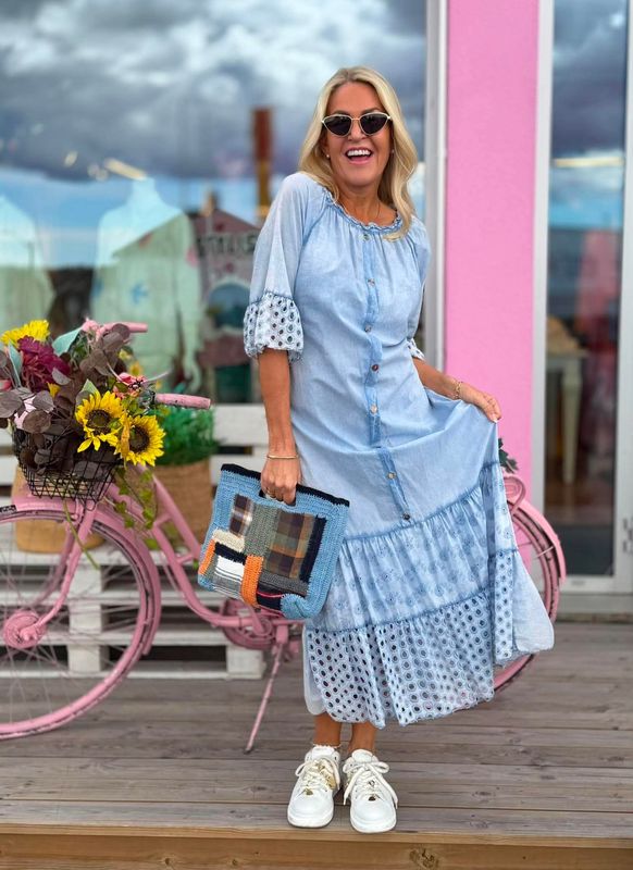 April Stone Washed Dress
