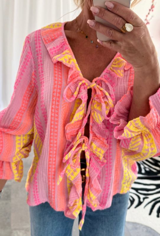 Lottie Cotton Blouse Love Forever 