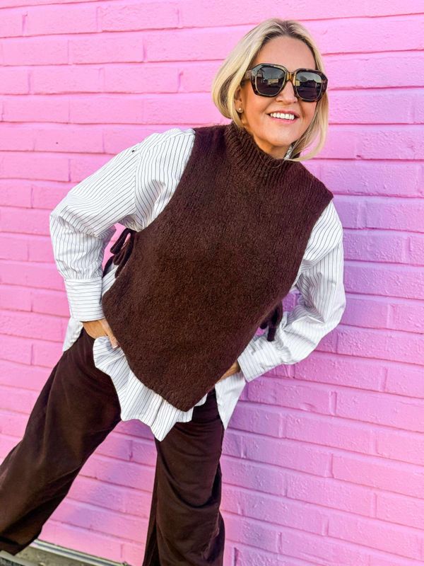 Alpaca Knit Vest