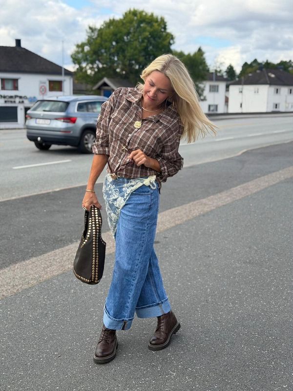 Check Bohemian Shirt