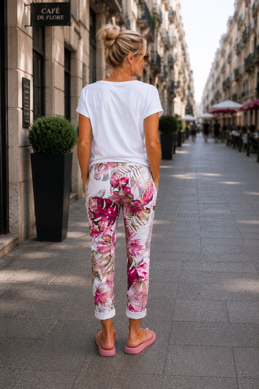 Golden Flower Pant