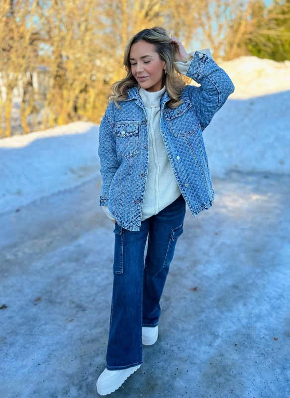 Denim Teddy Jacket