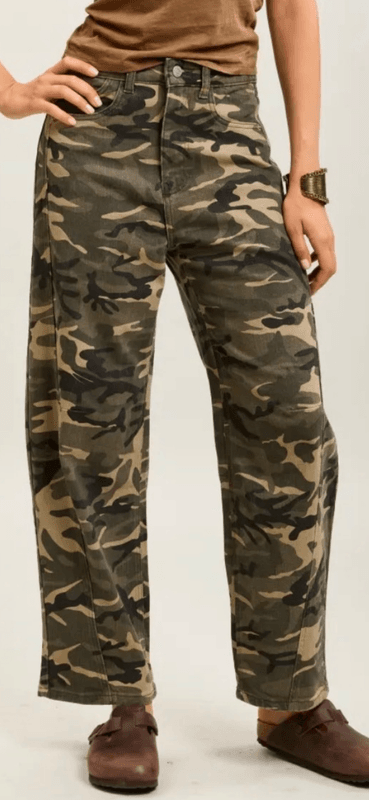 Camo Barrel Pant Qnuz